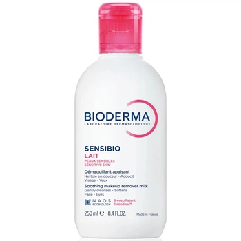 Очищающее молочко Bioderma Sensibio Lait Cleansing Milk, 250 мл