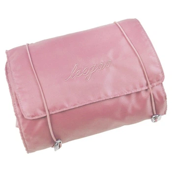 Компактная косметичка для путешествий розового цвета Leegoo Pink