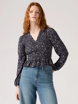 Блузка женская Levi`s 694374261 XXL Синяя (1160398018)