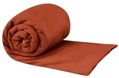 Полотенце Sea To Summit Pocket Towel M микрофибра быстросохнущее компактное с чехлом Picante Red