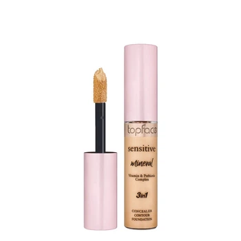 Консилер Sensitive Mineral 3 in 1 Concealer TopFace PT471 №06 Теплий мед, 12 мл