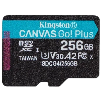 Модуль флеш-пам'яті KINGSTON 256GB microSDXC Canvas Go Plus Gen4 200R