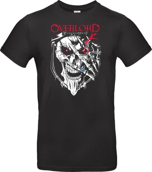 Футболка Чорний з принтом «Ainz Ooal Gown - Overlord» L Чорний (I005801)
