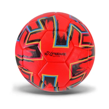 Футбольный мяч №5 PVC 320 г красный