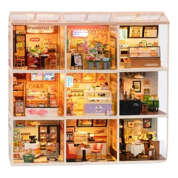 Конструктор Rolife Super World Hot Pot Store Разноцветный