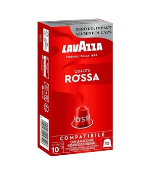 Кофе в капсулах Lavazza NESPRESSO Qualita Rossa 10 капсул