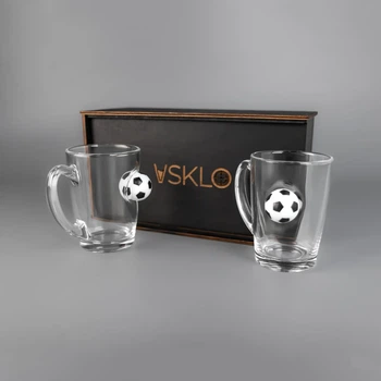 Набір на 2 чашки ФУТБОЛ VSKLO