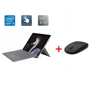 Нетбук-трансформер Microsoft Surface Pro 4 / 12.3" (2736x1824) IPS Touch / Intel Core i5-6300U (2 (4) ядра по 2.4 - 3.0 GHz) / 8 GB DDR3 / 256 GB SSD / Intel HD Graphics 520 / WebCam б/у + Подарок Беспроводная мышь / USB