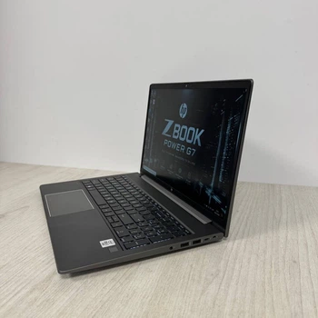 Мобильная рабочая станция HP ZBook Power G7 / 15.6" (1920x1080) IPS / Intel Core i7-10850H (6 (12) ядер по 2.7 - 5.1 GHz) / 16 GB DDR4 / 256 GB SSD / nVidia Quadro T1000 Max-Q, 4 GB GDDR6, 128-bit / WebCam б/у