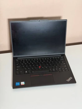 Ультрабук Б-клас Lenovo ThinkPad E14 Gen 5 / 14" (1920x1080) IPS / Intel Core i5-1335U (10 (12) ядер по 3.4 - 4.6 GHz) / 8 GB DDR4 / 256 GB SSD / Intel Iris Xe Graphics / WebCam / New АКБ / Windows 11 б/в
