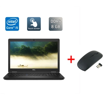Ультрабук Dell Latitude 5590 / 15.6" (1920x1080) IPS Touch / Intel Core i5-8350U (4 (8) ядра по 1.7 - 3.6 GHz) / 8 GB DDR4 / 256 GB SSD / Intel UHD Graphics 620 / VGA / WebCam / Windows 10 б/у + Подарок Беспроводная мышь / USB