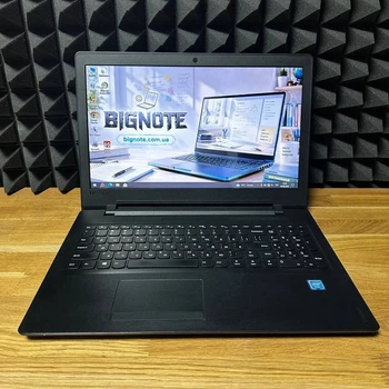 Ноутбук Б-класс Lenovo IdeaPad 110-15IBR / 15.6" (1366x768) TN / Intel Celeron N3060 (2 ядра по 1.6 - 2.48 GHz) / 4 GB DDR3 / 128 GB SSD / Intel HD Graphics / WebCam / Win 10 б/у