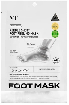 Пілінг-маска для ніг VT Cosmetics REEDLE SHOT FOOT PEELING MASK з AHA-кислотами і мікроголками 16 мл (VTC073)
