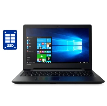 Ноутбук Б-класс Lenovo IdeaPad 110-15IBR / 15.6" (1366x768) TN / Intel Celeron N3060 (2 ядра по 1.6 - 2.48 GHz) / 4 GB DDR3 / 128 GB SSD / Intel HD Graphics / WebCam / Win 10 б/у