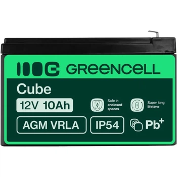 Akumulator Green Cell AGM 12V 10Ah (5907813964121)