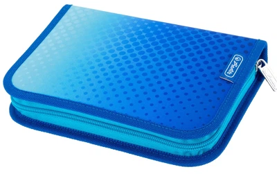Пенал с наполнением Herlitz Blue-Turquoise 31 предмет (400205911)