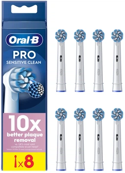 Насадки для зубної щітки Oral-B Pro Sensitive Clean White 8 шт