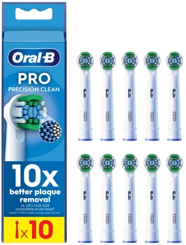 Насадки для електричної зубної щітки Oral-B Pro Precision Clean White 10 шт