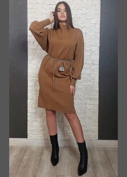 Сукня Lara коричневий L-XL 44-289
