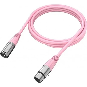 Мікрофонний кабель Fifine L9CP XLR Male to Female 1.8 м Pink (L9CP)