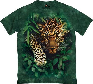 Футболка мужская Clothingmonster Леопард зеленая размер S (TKR-5ZZYGVH-S)