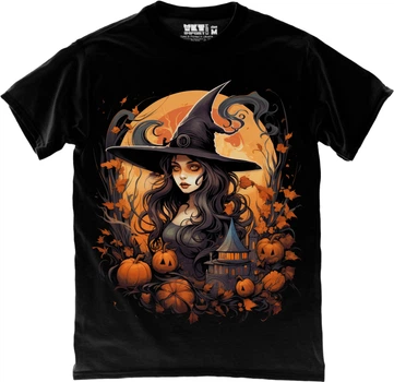 Футболка чоловіча TKT Import Маленька Відьма in Black чорна розмір XL (TKR-DZWOQMM-XL)