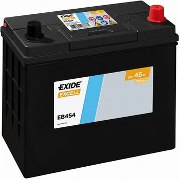 Автомобильный аккумулятор Exide Excell без нижнего бурта 45 А·ч Ев (-/+) (330EN) (EB454)