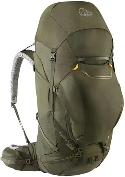 Рюкзак Lowe Alpine Cerro Torre M/L 65:85 для продолжительных походов TriShield Ripstop вентиляция Dark olive