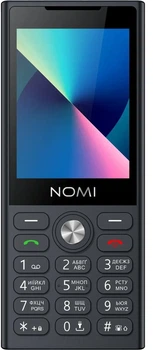 Мобильный телефон Nomi i2841 DualSim Black (Nomi i2841 Black)