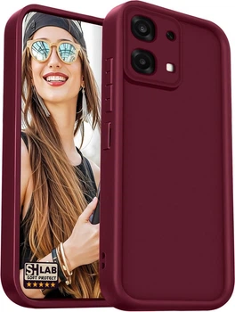 Матовый силиконовый чехол SHLab SoftProtect Oppo A6 Pro Wine (45200-42)