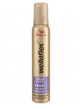 Піна Wellaflex для волосся Fülle & Style Об'єм та ультрасильна фіксація 200 мл