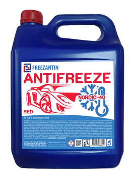 Антифриз Freezantin Nordic-40 G12 5л червоний