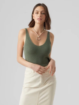 Майка Vero Moda 9680980 Зелёный XS VMW743