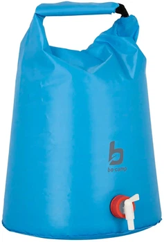Канистра Bo-Camp Aqua Sac для воды 20 л с краном и ручкой, водонепроницаемая для кемпинга Blue