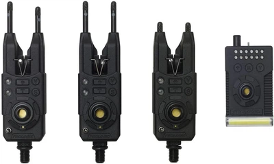 Сигнализатор поклевки Prologic Fulcrum RMX Pro 3+1 multicolor, с пейджером, для карпа