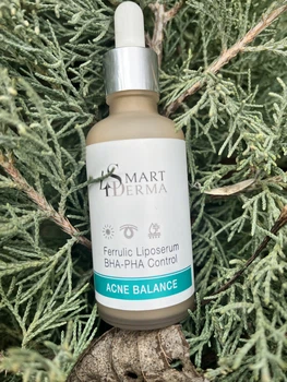 Сироватка для обличчя Smart4Derma Ferrulic Liposerum BHA‐PHA Control себорегулююча 50мл