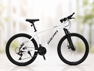 Велосипед GIEREN 8000 R29 Білий / Велосипед спортивний 24 швидкості