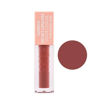Нюдова матова помада для губ GABRINI 04 Hazelnut Nude, 6 мл