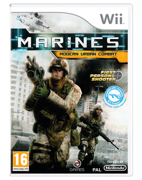 Игра Nintendo Wii Marines: Modern Urban Combat Europe Английская Версия Б/У