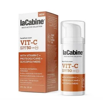 Солнцезащитный гель-флюид лица с витамином С Vit-C Invisible SPF 50 LaCabine 30 мл (MAPD-03750)