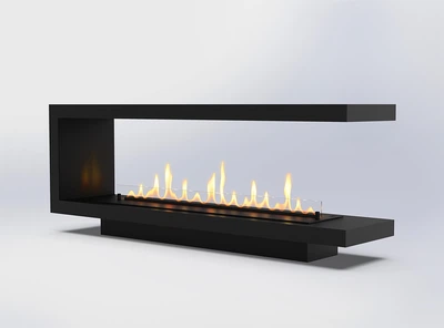 Встраиваемый корпус для биокамина «Очаг 600 MS-арт.002» Gloss Fire