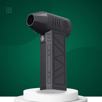 Мини вентилятор турбинный с фонариком Mini Jet Fan Аккумуляторная воздуходувка Беспроводной турбовентилятор
