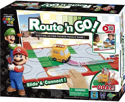 Настільна гра Epoch Super Mario Route'N Go – інтерактивна гра-лабіринт