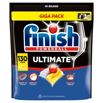Капсули для посудомийної машини Finish Ultimate 130шт