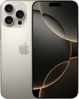 Мобильный телефон Apple iPhone 16 Pro Max 256GB Natural Titanium eSim (iP16PM2eNaT_B) USED (Grade B) - Б/У