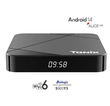 Смарт приставка Tanix TX5 Y5 2/16 GB Amlogic S905Y5 Android 14 WiFi 2.4/5.0+BT