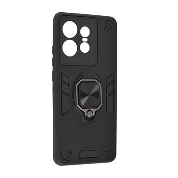 Противоударный чехол Metal Armor для Motorola Edge 50 Pro Черный
