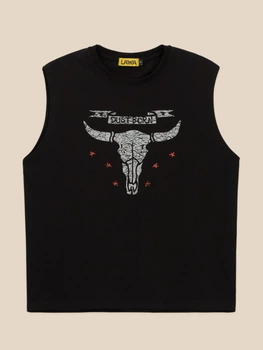 Майка з принтом чоловіча LAWA P-MB02386 2XL Чорний shop (2000999664199)