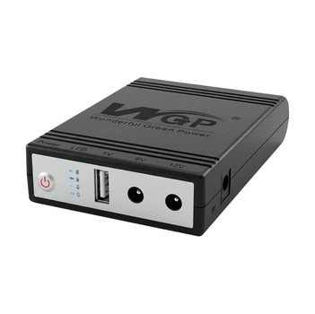 Источник бесперебойного питания Mini UPS WGP UPS1032 10400mAh 5V/9V/12V, Li-ion 4*2.6Ah, для роутера и оптического терминала (42-00254)