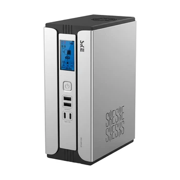 Источник бесперебойного питания Mini UPS SKE SIRIUS 45W 30000mAh 5V/9V/12V/24V/PoE, LiFePO4 2*15Ah, для роутера и оптического терминала (42-00250)